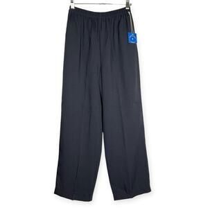 Vintage Easy Pieces Pull-On High Rise Crop Pants SIZE 9/10 Black USA NWT